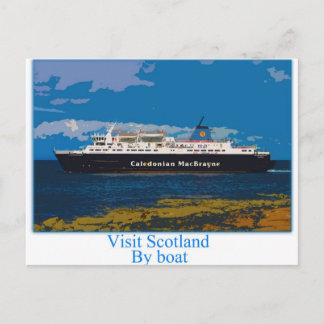 Cartão Postal Ilha de Arran Ferry - Escócia