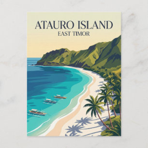 Cartão Postal Ilha de Atauro Timor-Leste