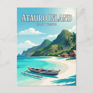 Cartão Postal Ilha de Atauro Timor-Leste