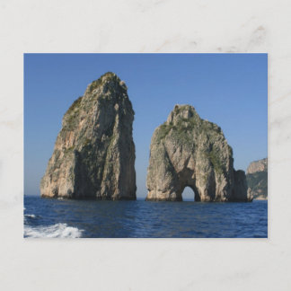 Cartão Postal Ilha de Capri, Faraglioni