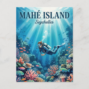 Cartão Postal Ilha de Mahé Seychelles