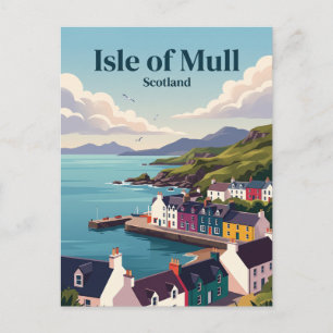 Cartão Postal Ilha de Mull Escócia