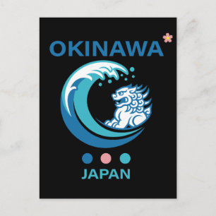 Cartão Postal Ilha de Okinawa Japão
