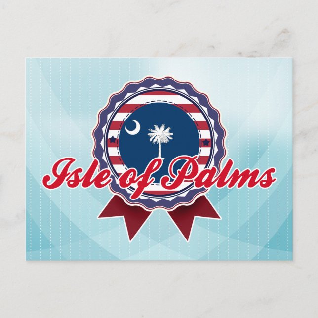 Cartão Postal Ilha de Palms, SC (Frente)