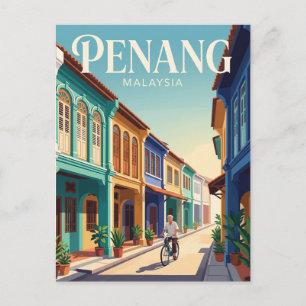 Cartão Postal Ilha de Penang Malásia
