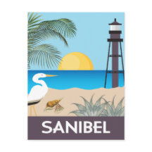Ilha de Sanibel Flórida estilo de viagem vintage