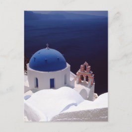 Cartão Postal ilha de Santorini