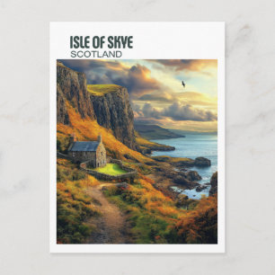 Cartão Postal Ilha de Skye Scotland - Majesttic Highland