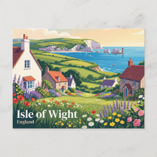 Cartão Postal Ilha de Wight Reino Unido