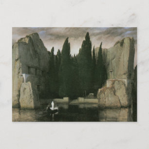 Cartão Postal Ilha do Morto, 1883 Arnold Bocklin