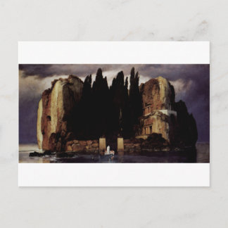 Cartão Postal Ilha do Morto por Arnold Böcklin