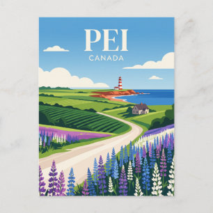 Cartão Postal Ilha do Príncipe Eduardo Canadá