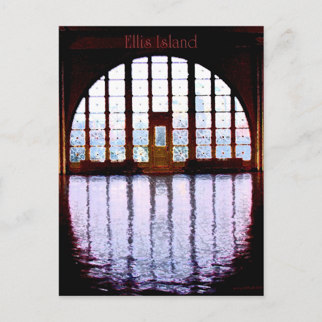 Cartão Postal Ilha Ellis I (Frente)