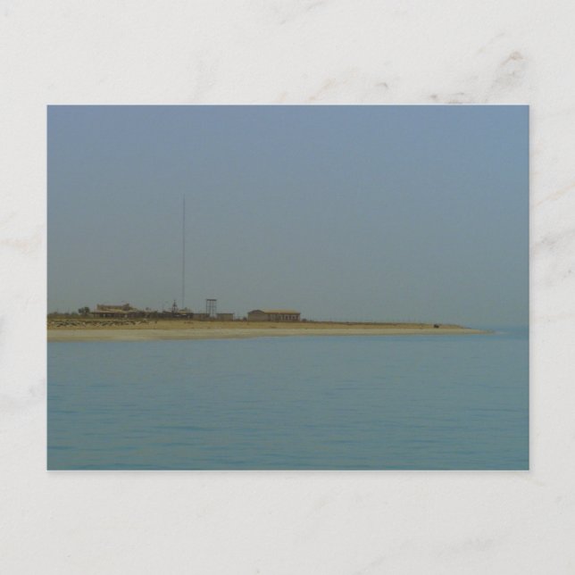 Cartão Postal Ilha Falaka, Kuwait (Frente)