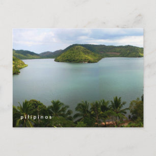 Cartão Postal ilha filipina