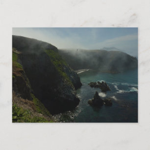 Cartão Postal Ilha Foggy Anacapa nas Ilhas do Canal