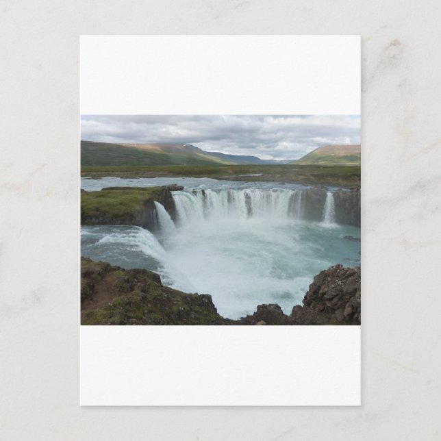Cartão Postal Ilha Godafoss (Frente)