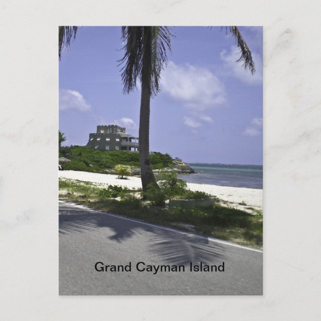 Cartão Postal Ilha Grand Cayman (Frente)