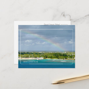 Cartão Postal Ilha Grand Cayman Rainbow Bliss