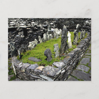 Cartão Postal Ilha Graveyard Skellig