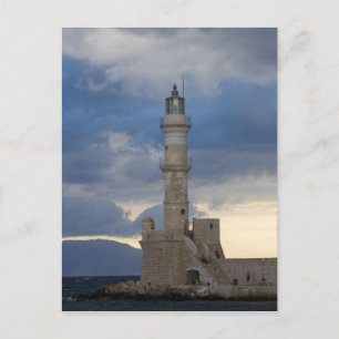 Cartão Postal Ilha grega de Creta e cidade velha de Chania 2