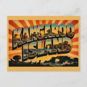 Cartão Postal Ilha Kangaroo Austrália Meridional Austrália Costa
