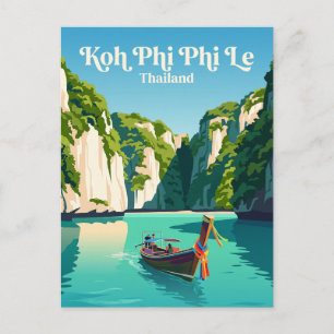 Cartão Postal Ilha Koh Phi Phi Le Tailândia