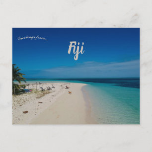 Cartão Postal Ilha Leleuvia Fiji