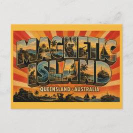 Cartão Postal Ilha Magnética Queensland Fuga da Ilha Tropical