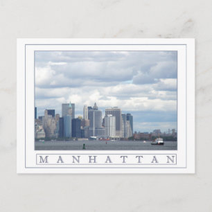 Cartão Postal Ilha Manhattan