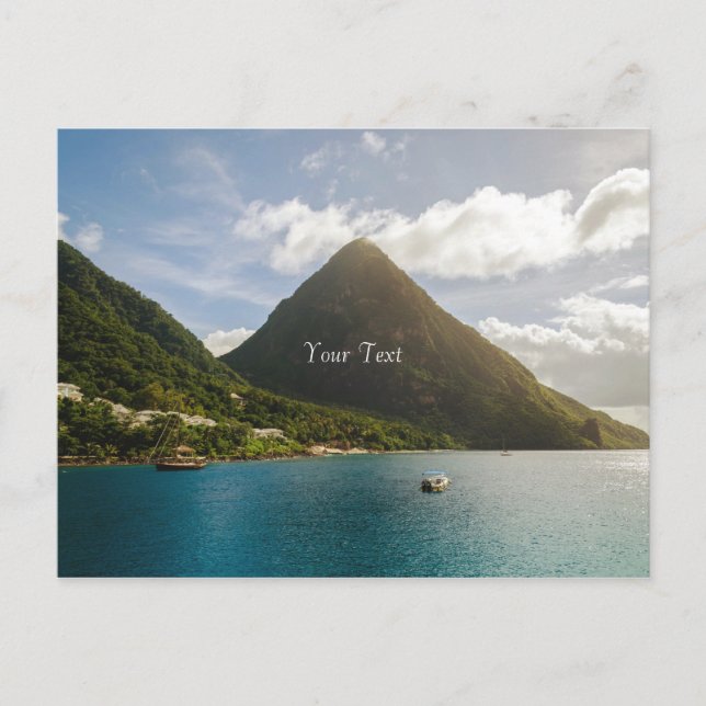 Cartão Postal Ilha Monte (Frente)