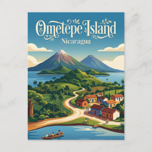 Cartão Postal Ilha Ometepe Nicarágua