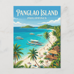 Cartão Postal Ilha Panglao Filipinas