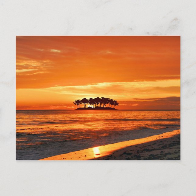 Cartão Postal Ilha Paradise (Frente)