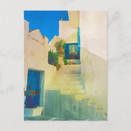 Cartão Postal Ilha Paros, Grécia