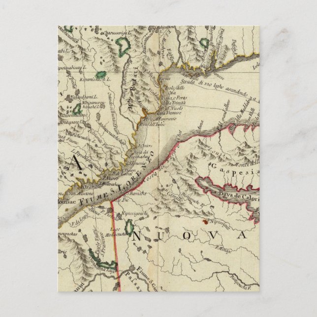 Cartão Postal Ilha Prince Edward, New Brunswick (Frente)