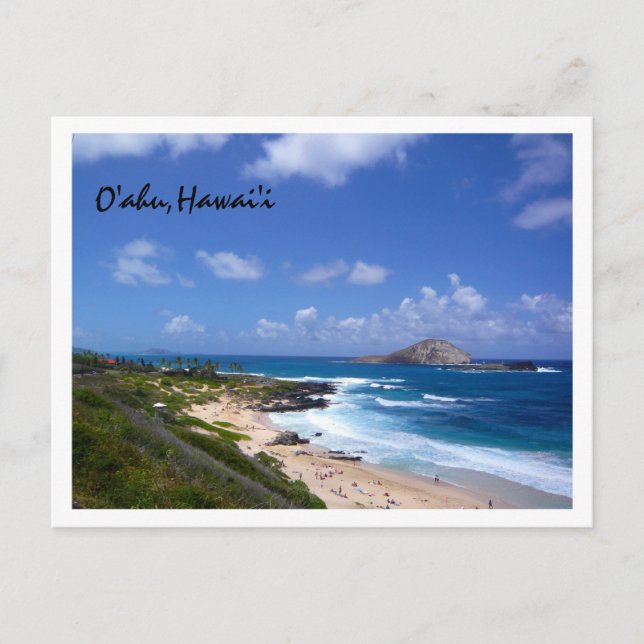 Cartão Postal Ilha Rabbit (Frente)