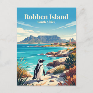 Cartão Postal Ilha Robben África do Sul