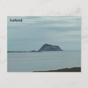 Cartão Postal Ilha Skrúður, Islândia