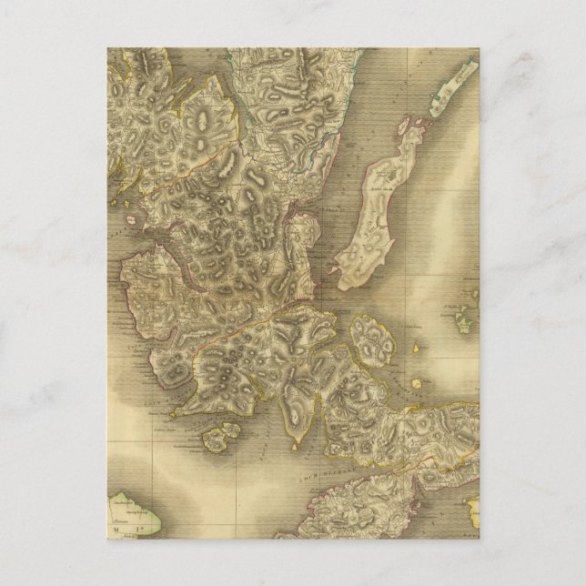 Cartão Postal Ilha Skye (Frente)