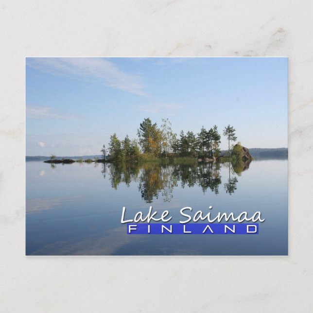 Cartão Postal Ilha solitário (Frente)