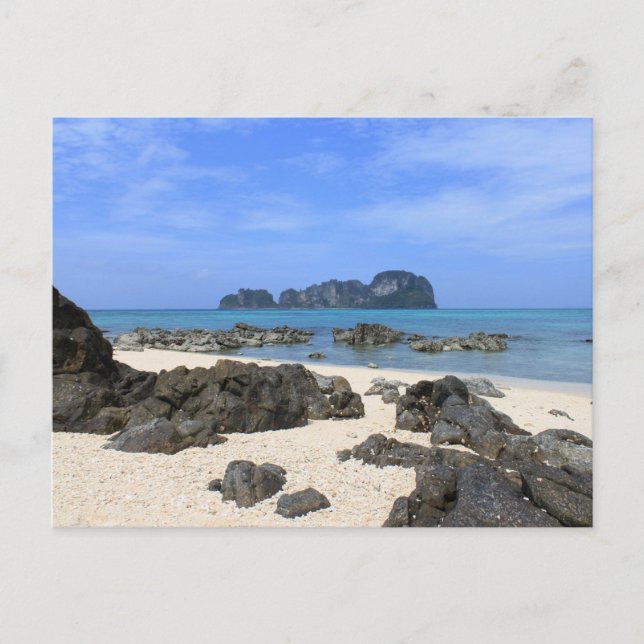 Cartão Postal Ilha Tropical (Frente)