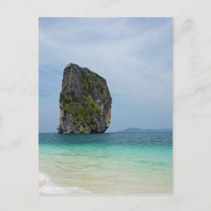 Cartão Postal ilha tropical