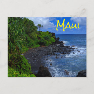 Cartão Postal Ilha Tropical Maui Hawaiian Beach