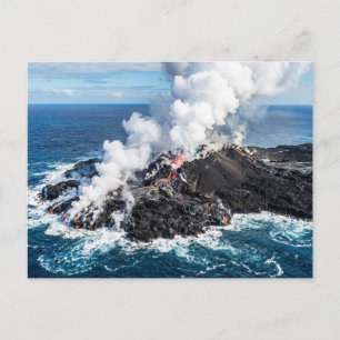 Cartão Postal Ilha Vulcânica