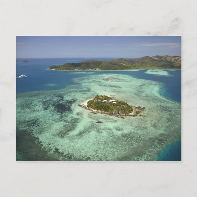 Cartão Postal Ilha Wadigi, Ilhas Mamanuca, Fiji (Frente)