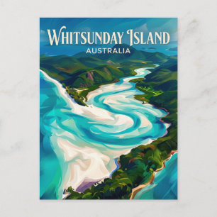 Cartão Postal Ilha Whitsunday Austrália