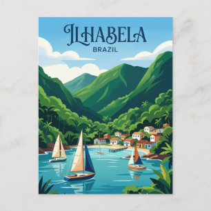 Cartão Postal Ilhabela Brasil