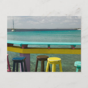 Cartão Postal Ilhas ABC, BONAIRE, Kralendijk: Vista para o Ocean
