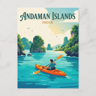 Cartão Postal Ilhas Andaman Índia